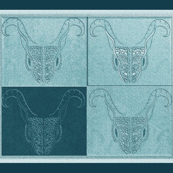 Demon Bunny 2 Art Print - Picture 4 of 15